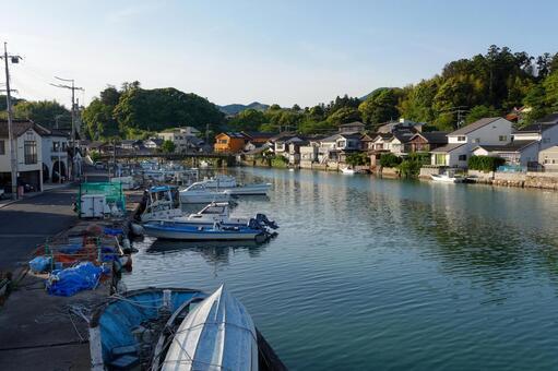 【隠岐の島】西郷港周辺 隠岐,海,風景の写真素材