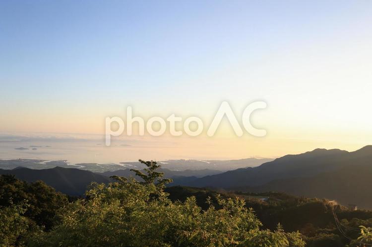 石鎚山 石鎚山,四国,愛媛県の写真素材
