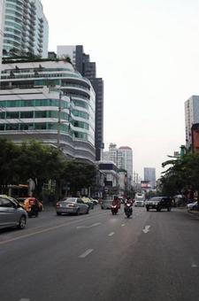 バンコクの街並み　タイの写真
