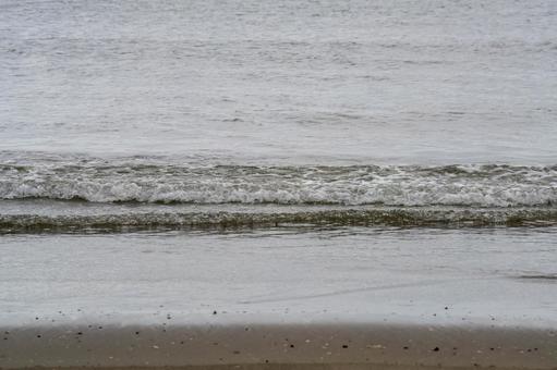 曇天の海 曇天の海 海,砂浜,ビーチの写真素材