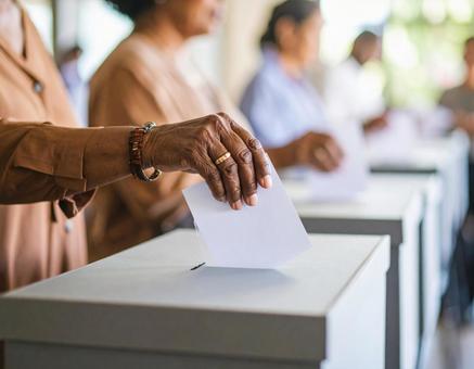 選挙　投票の写真
