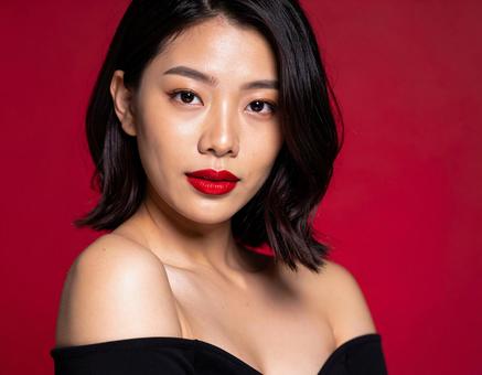 女性モデル ポートレート 女性モデル ポートレートの写真