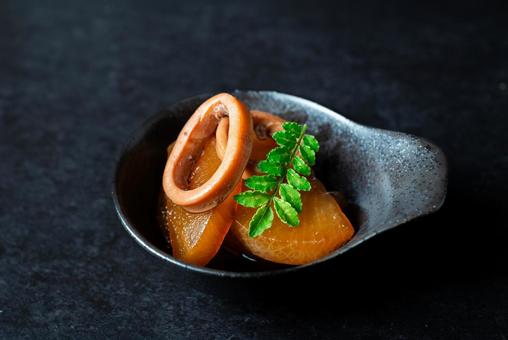 烏賊と大根の煮物 烏賊と大根の煮物 イカ,烏賊,大根の写真素材