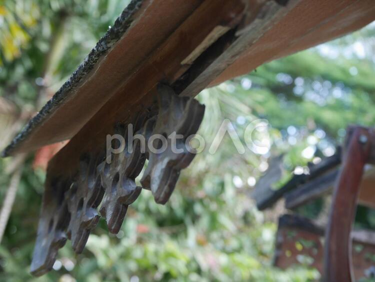 タイ　休憩所　屋根　アジア アジア,タイ,世界の写真素材