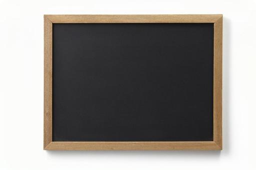 黒板（バック飛ばし、影イキ） 黒板,黒,真俯瞰の写真素材