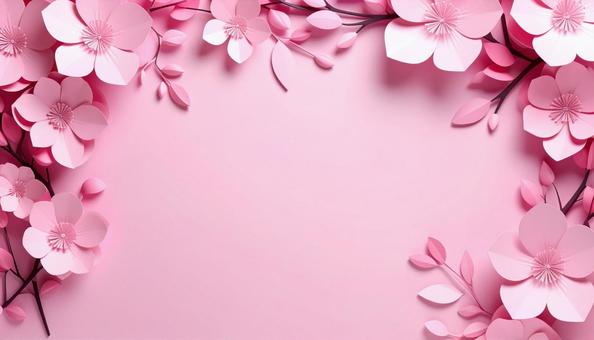 ピンクの背景 春の新生活イメージ背景 ピンクの背景 春の新生活イメージ背景の写真