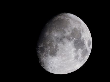 月　十三夜3 月,夜,天体の写真素材