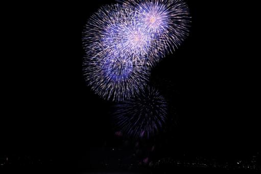 Background material/fireworks, JPG