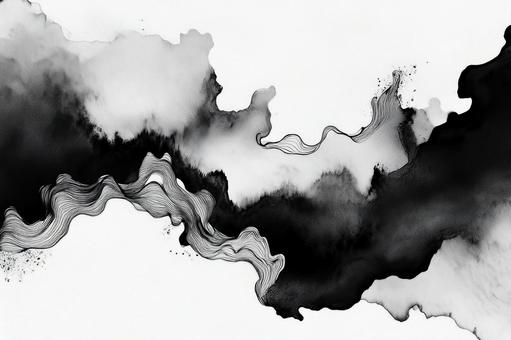 にじみ 背景 ブラック調 にじみ 背景 ブラック調の写真