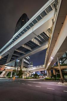 汐留 夜景 汐留 夜景 汐留,新橋,東京の写真素材