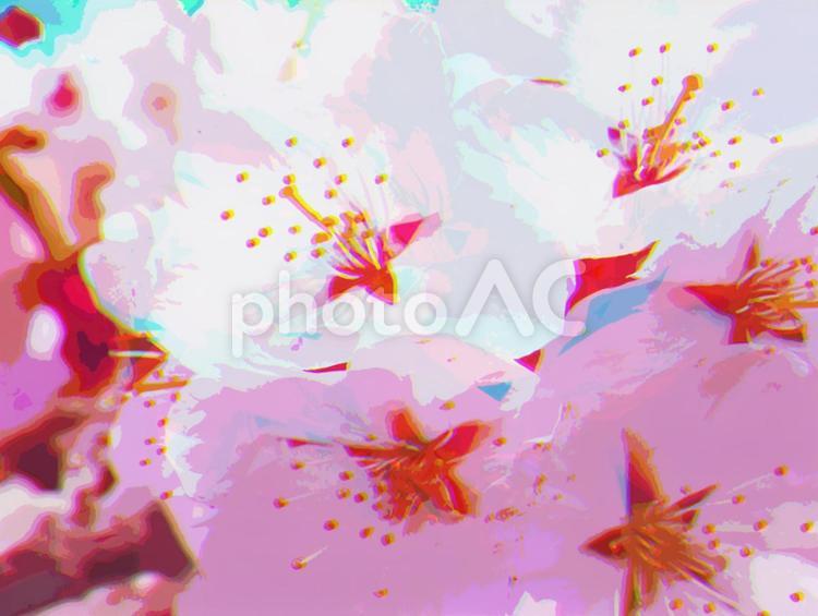 花のようなイメージ 花,イラスト,テクスチャの写真素材
