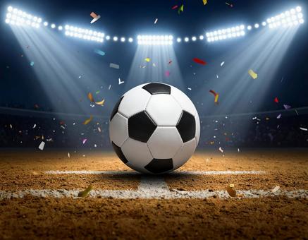 サッカーボールの写真