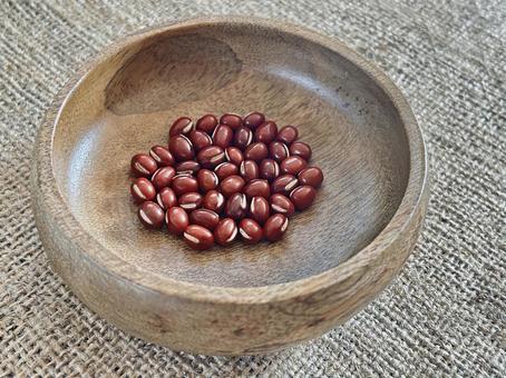 小豆 小豆,豆,餡子の写真素材