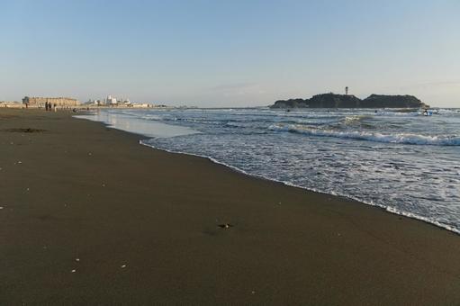 冬の江の島 冬の江の島 江の島,海,湘南の写真素材