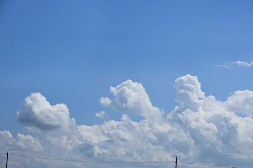 青空と入道雲 2 青空と入道雲 2の写真
