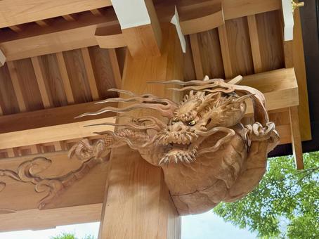 夏の待乳山聖天　山門 待乳山聖天,浅草,神社の写真素材