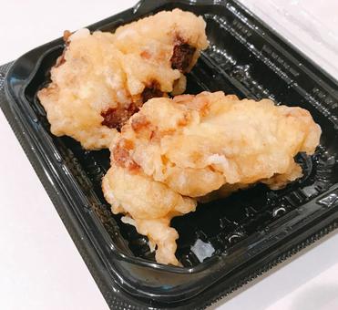 鶏天 鶏天 鶏天,とり天,郷土料理の写真素材