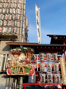 東京風景・鷲神社 鷲神社,お酉様,酉の市の写真素材