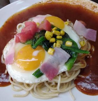 あんかけスパゲティ イタリアン あんかけスパゲティ イタリアン あんかけ,パスタ,スパゲティの写真素材