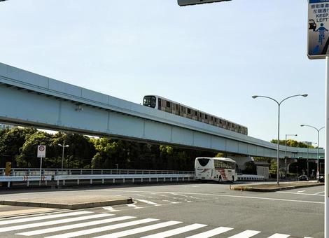 Spring 2025: Daytime view of Odaiba, Tokyo, JPG