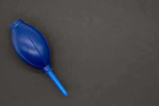黒背景にブロワー ブロワー,カメラ用品,用品の写真素材