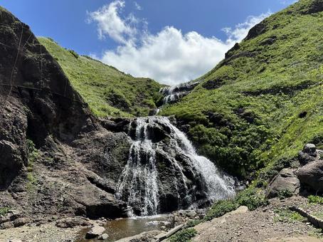 Photo, natural, the scenery, waterfall, 