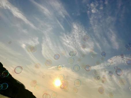 シャボン玉 シャボン玉の写真