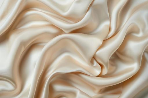 上品なアイボリーの布テクスチャ 上品なアイボリーの布テクスチャの写真