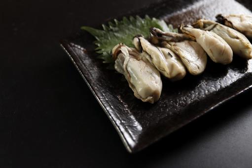 牡蠣の盛り付け 牡蠣の盛り付け 牡蠣,魚介類,海鮮の写真素材