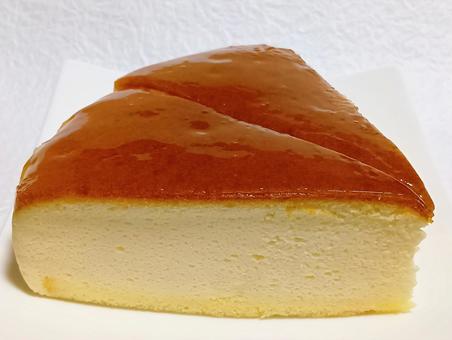 スフレチーズケーキの写真