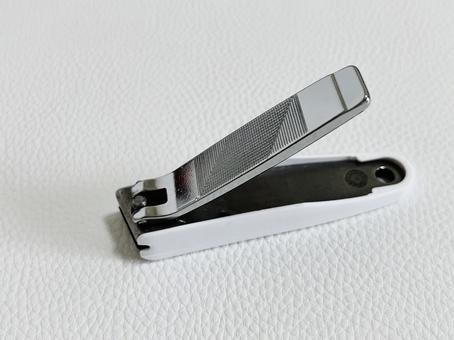 シンプルな爪切り シンプルな爪切り 爪切り,ステンレス,爪の写真素材