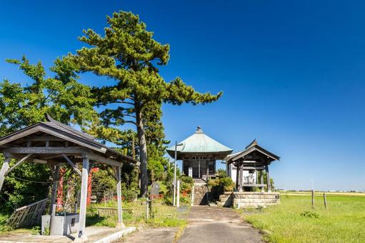 下飯田薬師堂古墳⒃ 下飯田薬師堂古墳⒃ 薬師堂,仏堂,薬師如来の写真素材