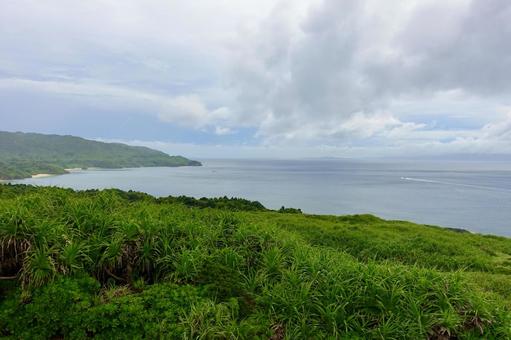 石垣島 御神崎から眺める風景 沖縄 石垣島 御神崎から眺める風景 沖縄 石垣島,岬,沖縄の写真素材