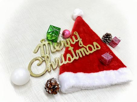 待ち遠しいクリスマス 01 サンタクロース,帽子,クリスマスの写真素材