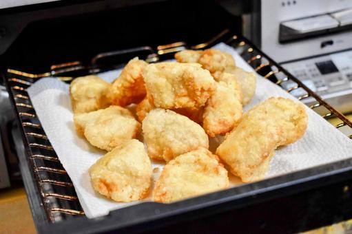 からあげ 食べ物,天ぷら,レンコンの写真素材