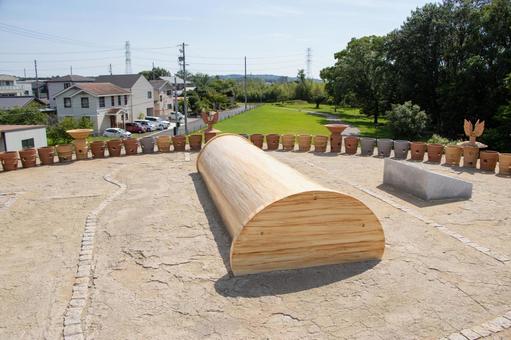 志段味古墳群 眺め 志段味古墳群,眺め,名古屋の写真素材