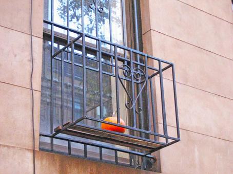 かぼちゃ かぼちゃ,ハロウィン,窓の写真素材