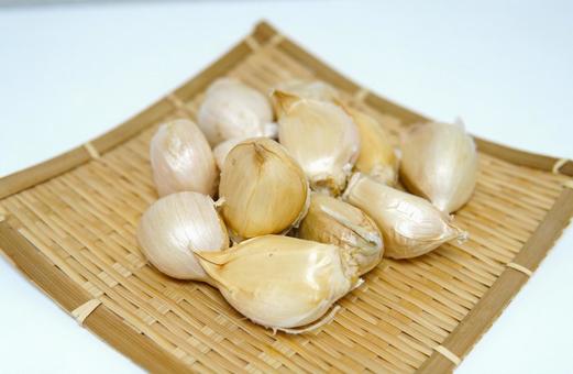 ジャンボにんにく（皮つき・寄り） 風邪予防,香味野菜,淡色野菜の写真素材