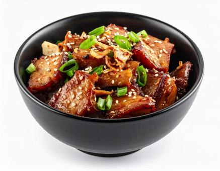 炙り豚バラ丼 炙り豚バラ丼の写真