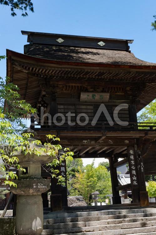 山梨県甲州市　恵林寺 山梨県,恵林寺,甲州市の写真素材