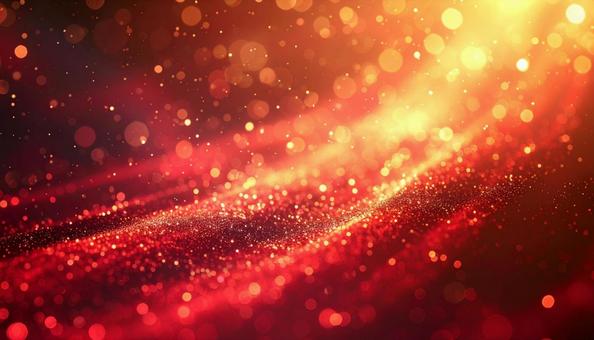 煌めく抽象レッドの写真