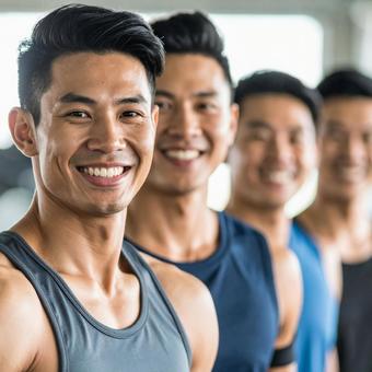 みんなで撮影の写真