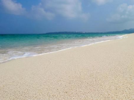 きれいな海4 きれいな海4 ビーチ,波,癒しの写真素材