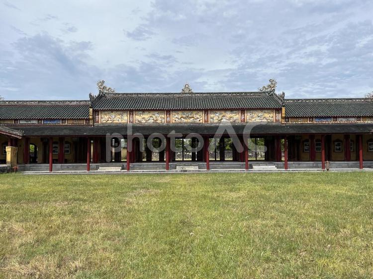 フエ王宮 フエ,王宮,旧市街の写真素材