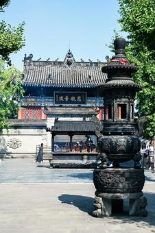 重慶・磁器口 宝輪寺 重慶,磁器口,宝輪寺の写真素材