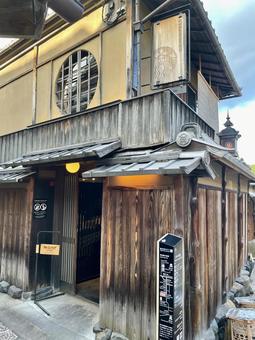 京都の古民家を改装した和風スターバックス 京都,スターバックス,スタバの写真素材