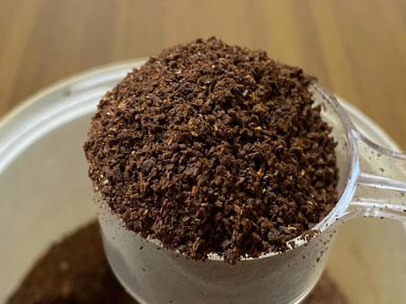 Photo, coffee, coffee beans, ground beans, 