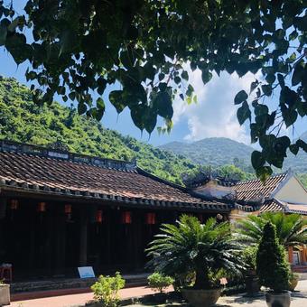 ダナンの寺院の写真