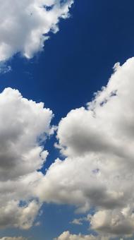 青空と雲 青空と雲の写真
