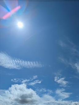 快晴の空 快晴の空の写真